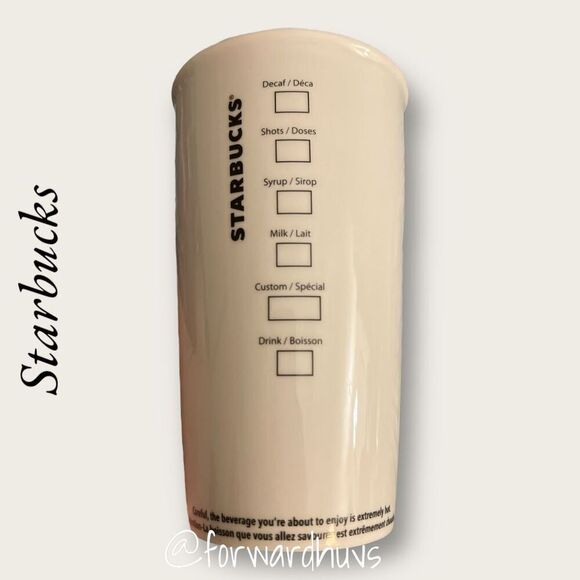 Starbucks 12oz Ceramic Mug - No Lid - Picture 6 of 7